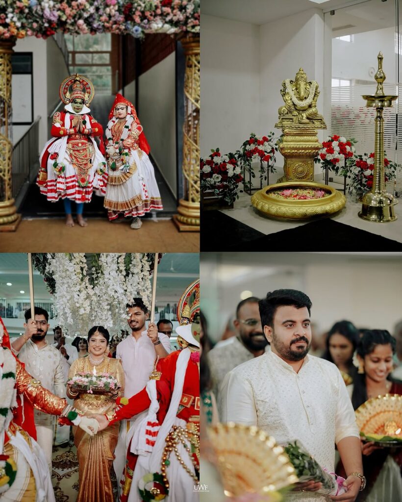 "traditional wedding in kerala"